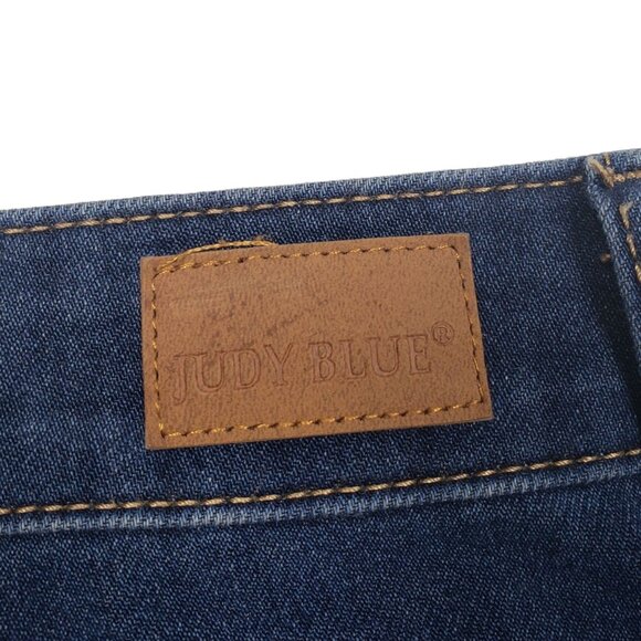 Judy Blue Skinny Fit Jeans Womens 20W High Rise Dark Wash - Picture 9 of 12